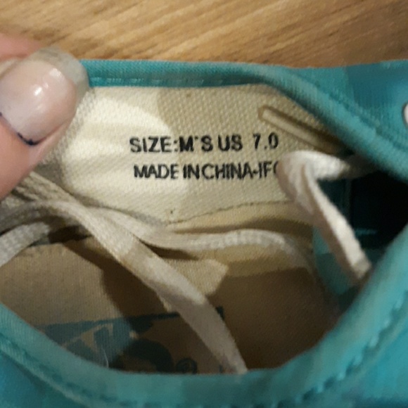 Old School Blue Checkered Vans. - Picture 7 of 7